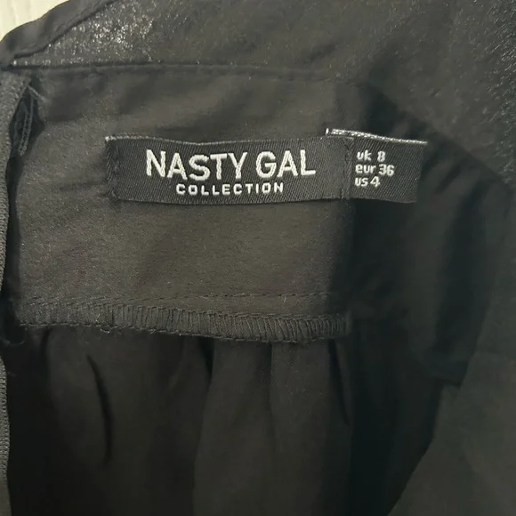 Nasty Gal Black Backless Pantsuit - Picture 3 of 7
